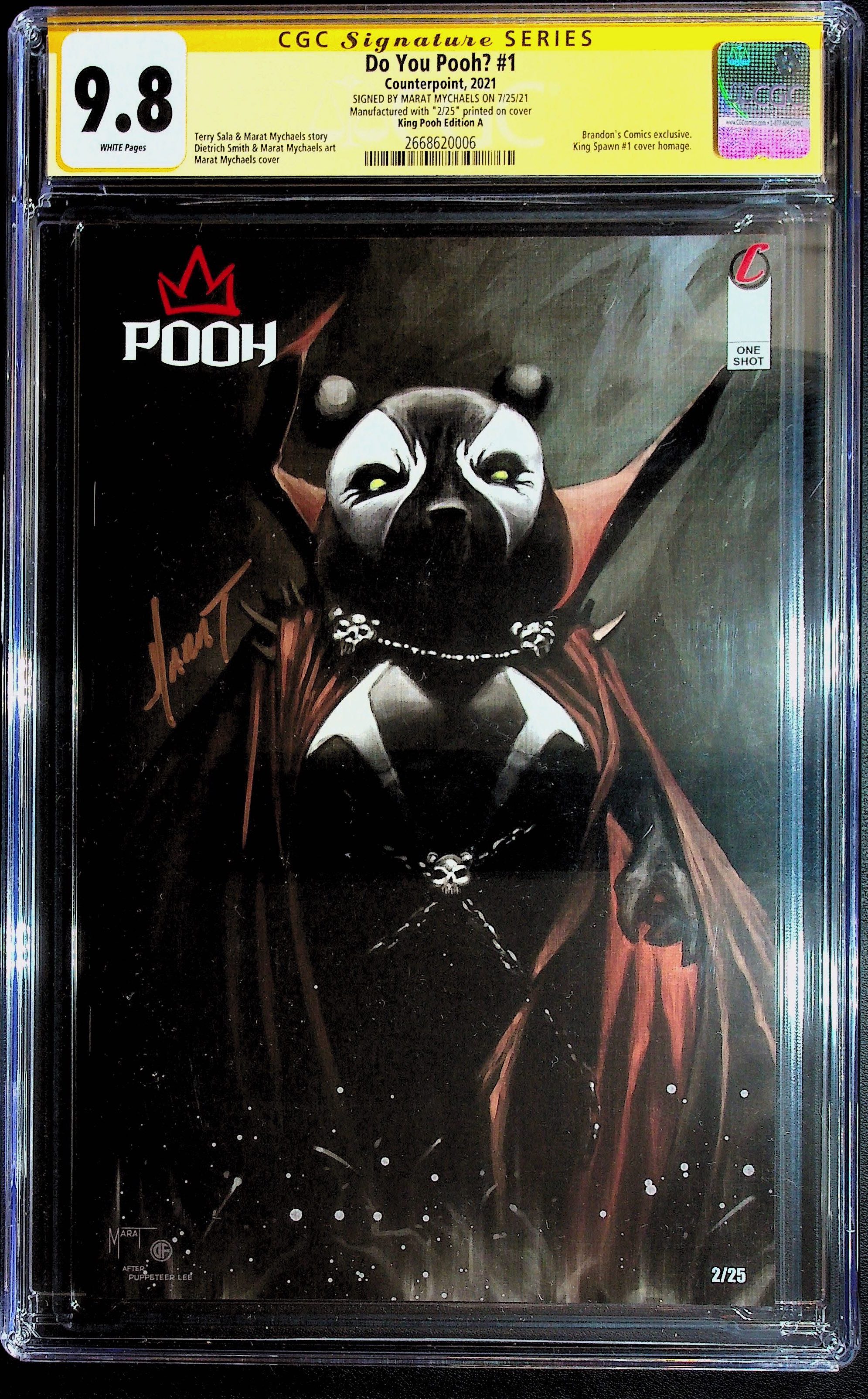 Do 2024 You Pooh - Pooh Knight Foil - CGC 9 .8