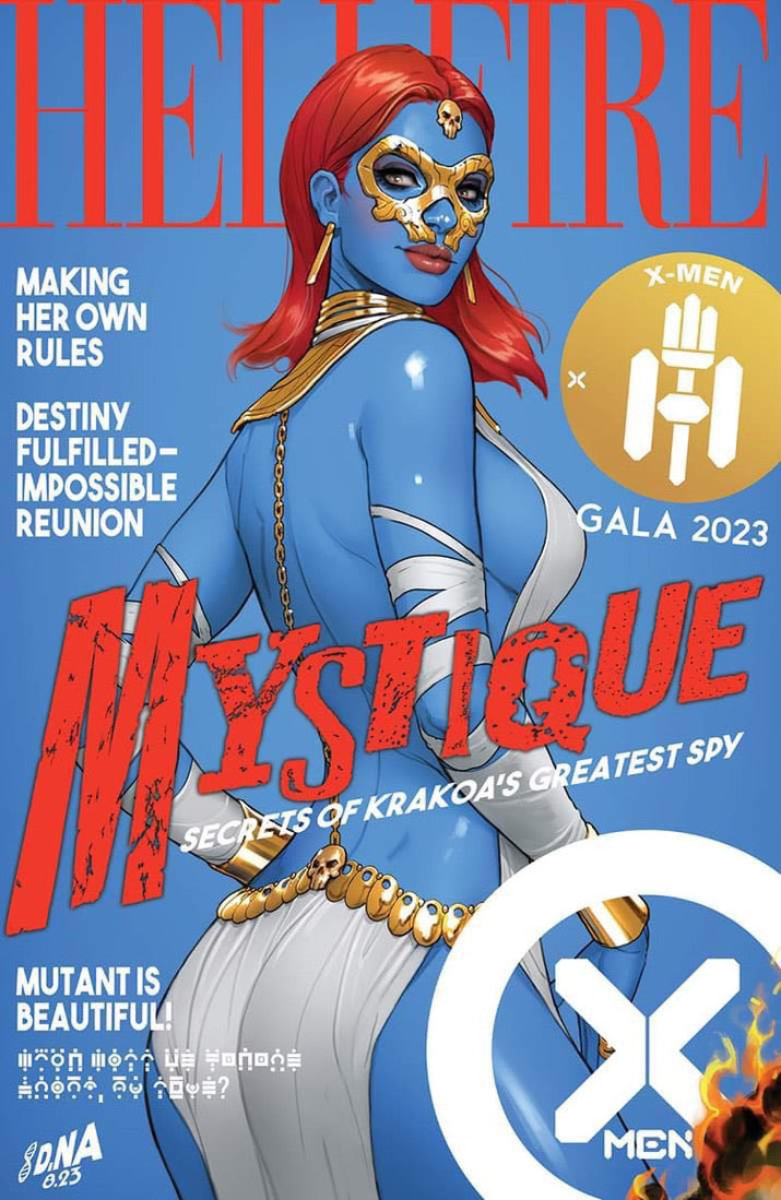 X-MEN #27 - EXCLUSIVE HELLFIRE GALA MAGAZINE SERIES - MYSTIQUE - NAKAYAMA