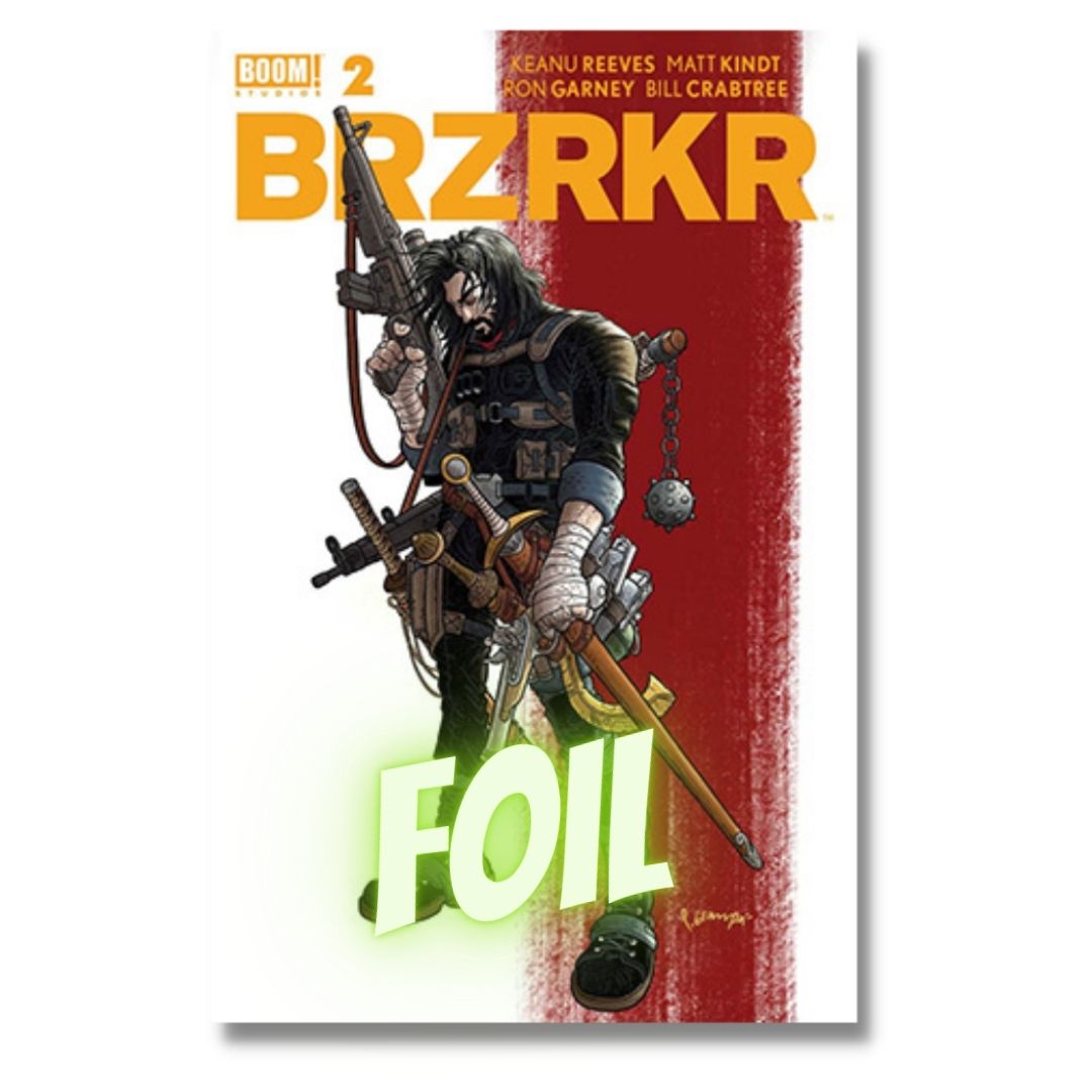 BRZRKR #2 COVER A 1ST PRINT TRADE & FOIL - RAFAEL GRAMPA