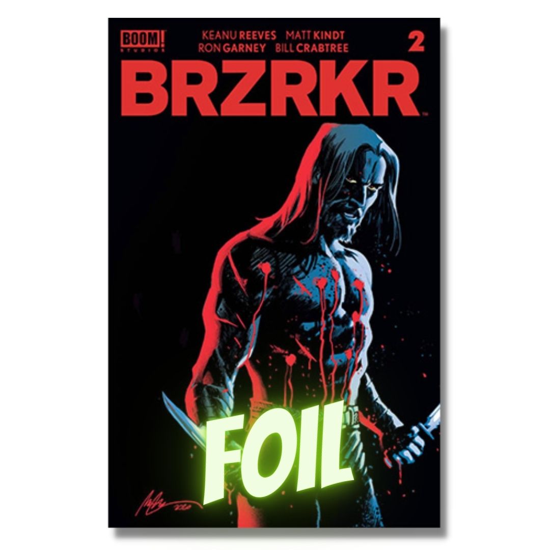 BRZRKR #2 COVER B 1ST PRINT TRADE & FOIL - RAFAEL ALBUQUERQUE