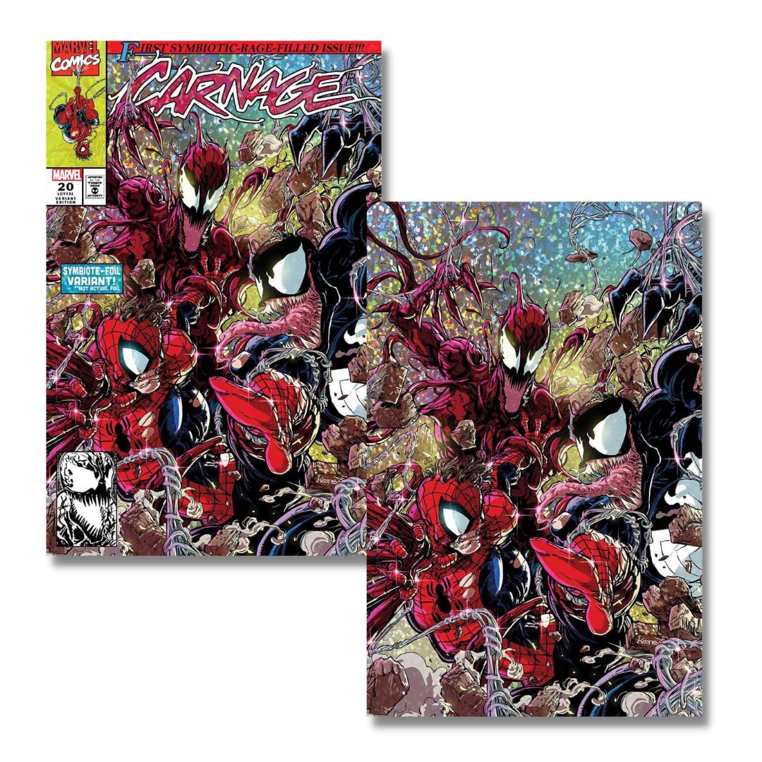 CARNAGE #1 - EXCLUSIVE 90s RETRO COVER - KAARE ANDREWS