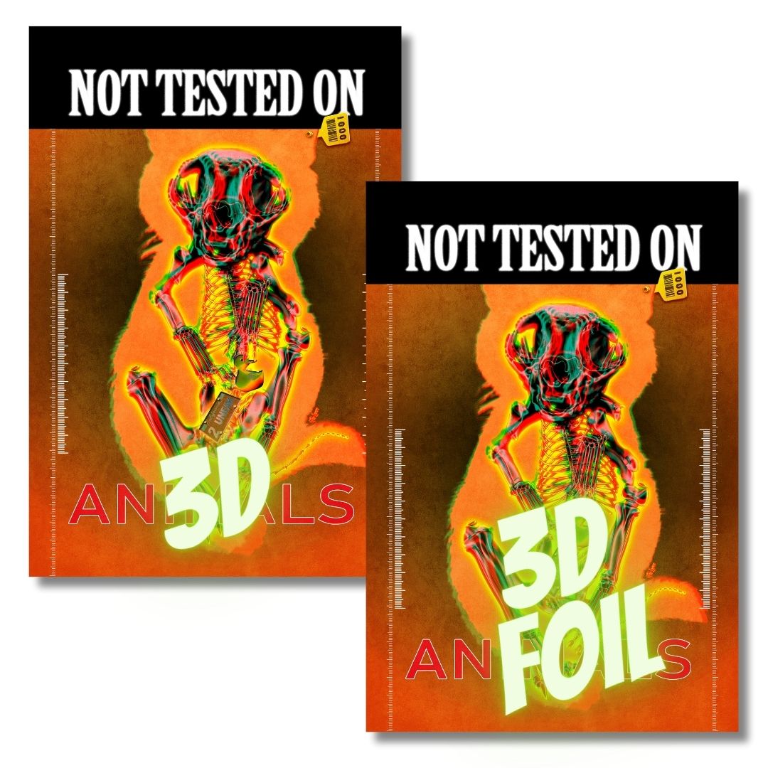NOT TESTED ON ANIMALS  #2 - 3D OFFSPRING EXCLUSIVE HOMAGE - HAL LAREN