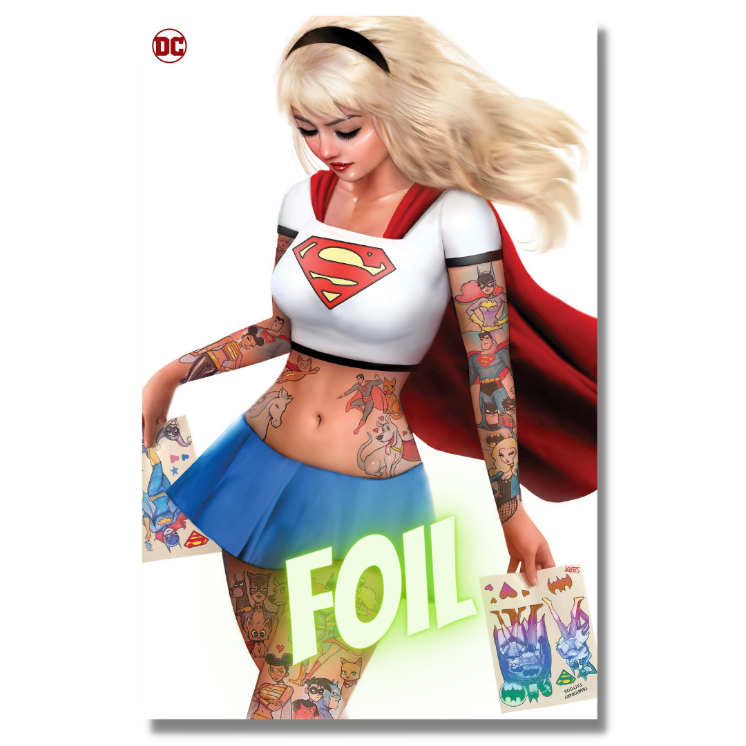 NYCC 2023 FOIL ACTION COMICS DOOMSDAY #1 - EXCLUSIVE SUPERGIRL - SZERDY