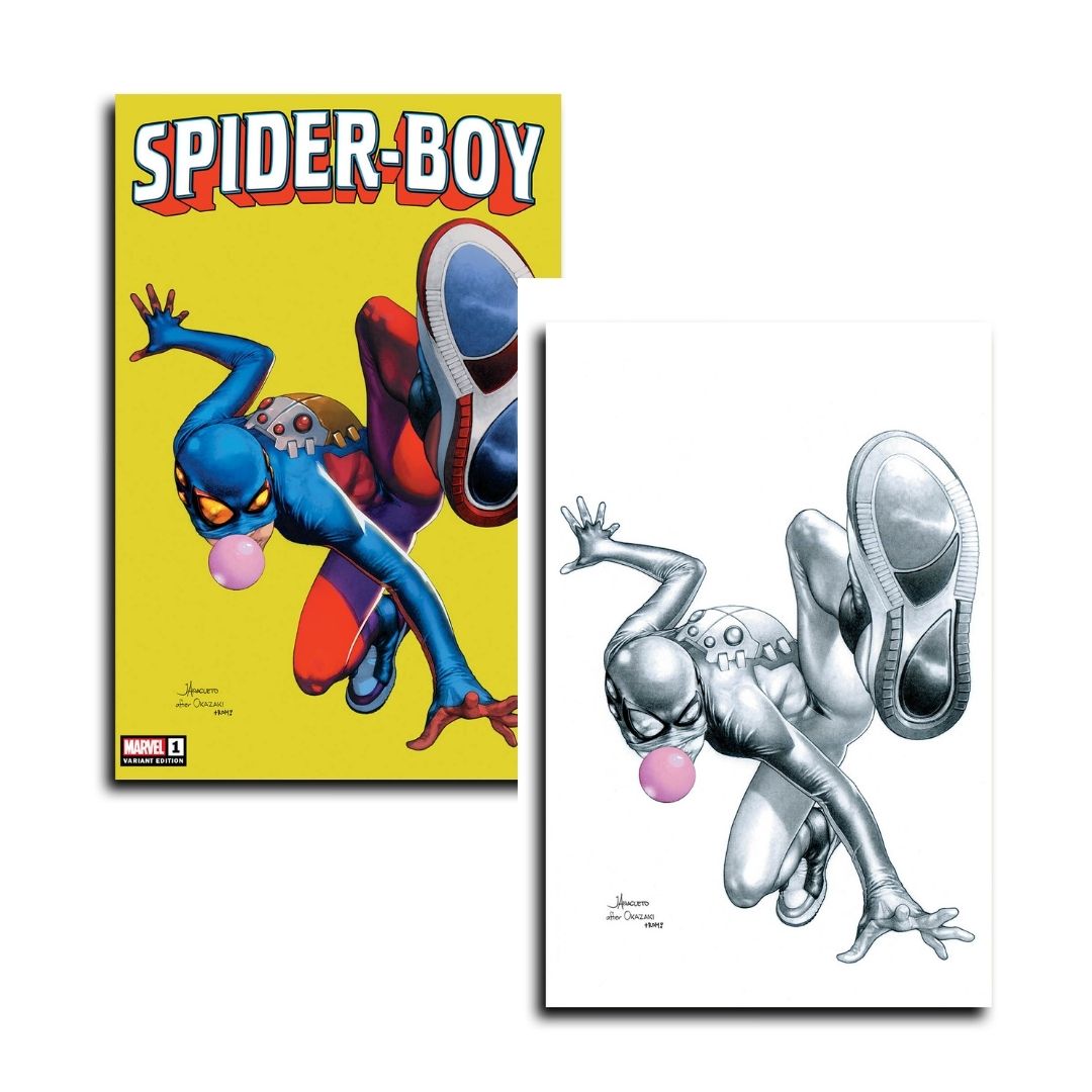 SPIDER-BOY #1 - EXCLUSIVE BUBBLE GUM COVER - JAY ANACLETO