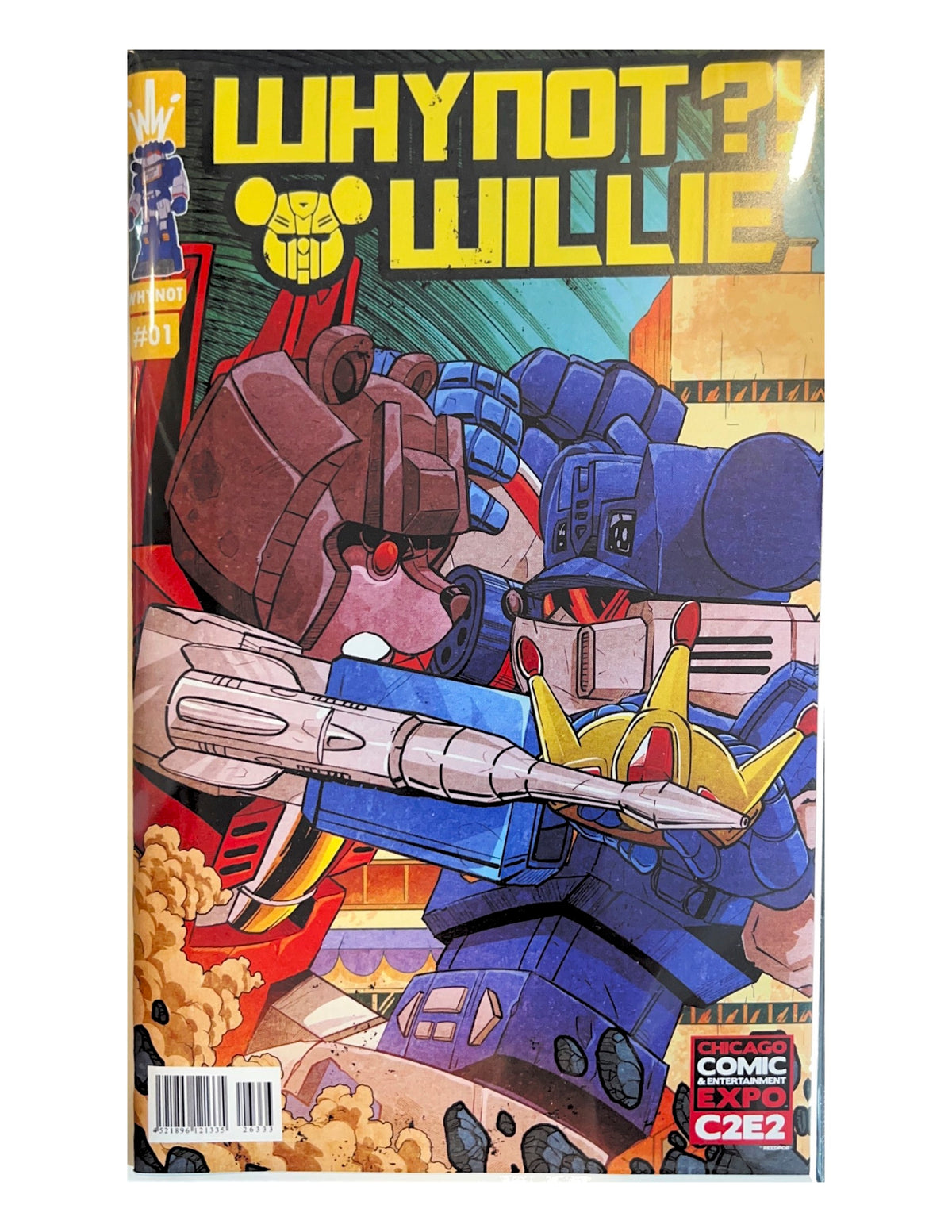 WHYNOT?! WILLIE #1 - C2E2 EXCLUSIVE TRANSFORMERS HOMAGE -  LE 300