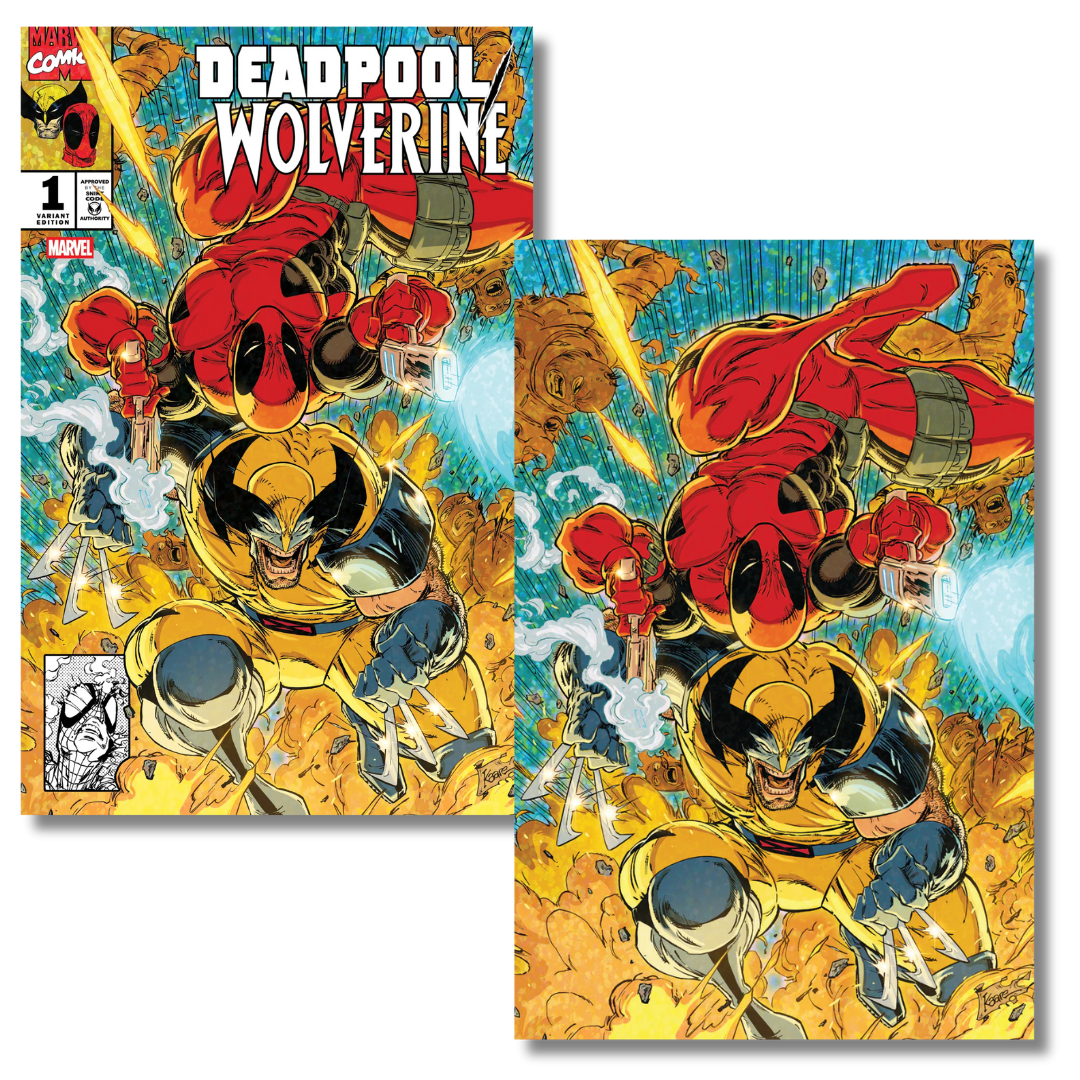 DEADPOOL WOLVERINE #1 EXCLUSIVE VIRGIN/TRADE - KAARE ANDREWS - PRESALE EST SHIP 1/12