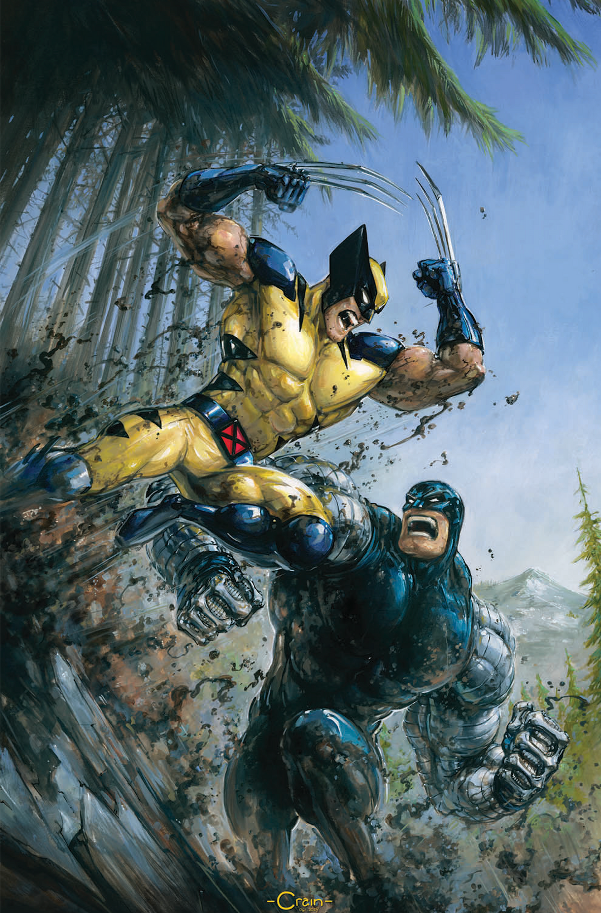 WOLVERINE #1 - VIRGIN EXCLUSIVE - CLAYTON CRAIN - LTD 999 - PRESALE EST SHIP 11/3