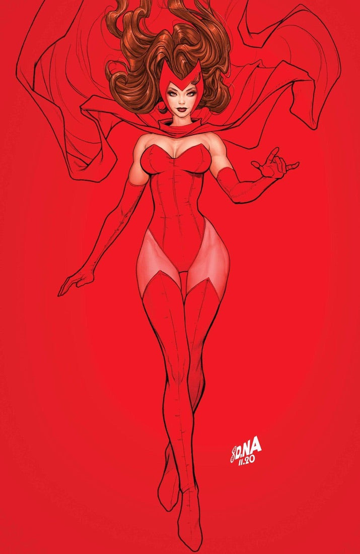 SCARLET WITCH #4 - VIRGIN FOIL EXCLUSIVE - NAKAYAMA