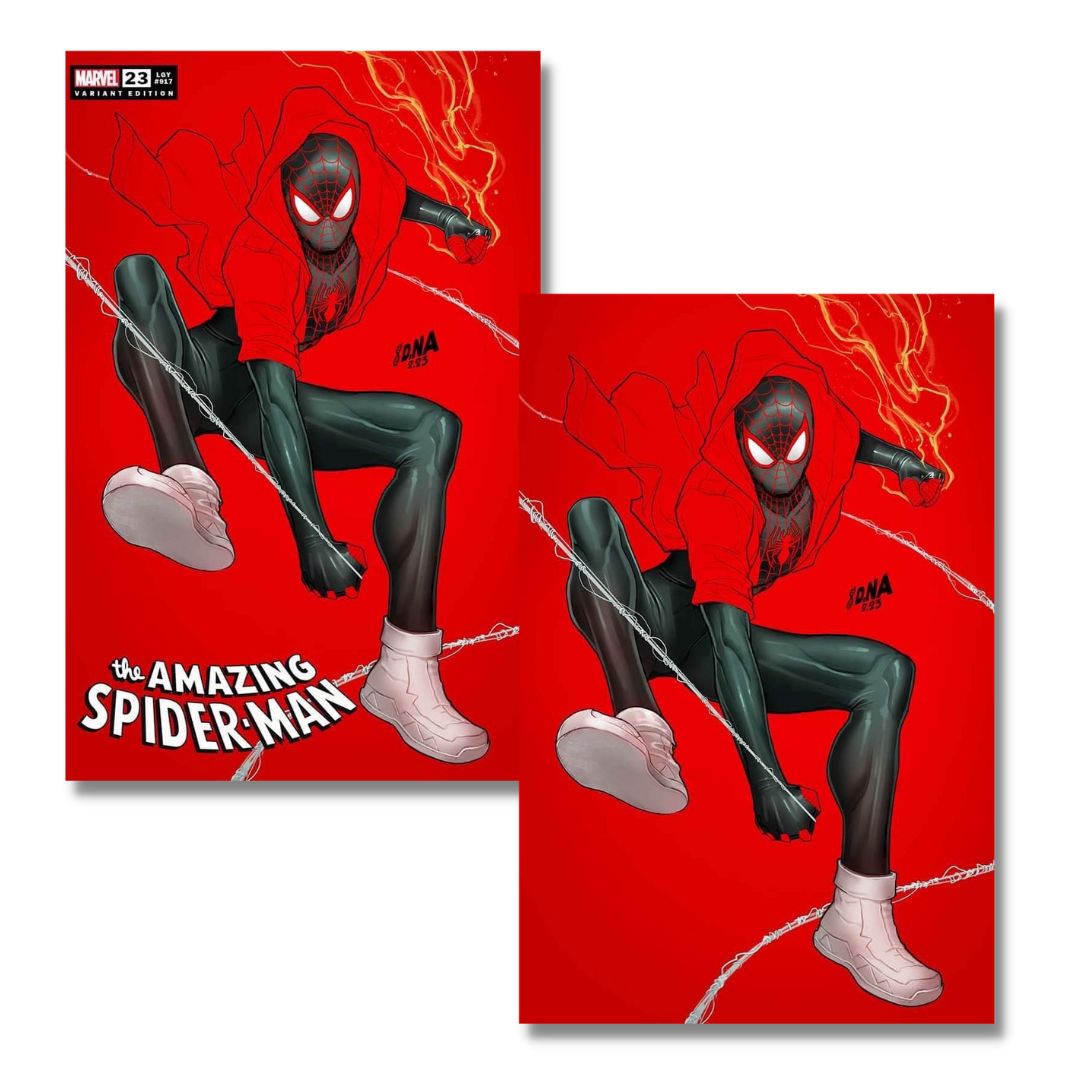 AMAZING SPIDER-MAN #23 - COLOR BLEED EXCLUSIVE - MILES MORALES - NAKAYAMA
