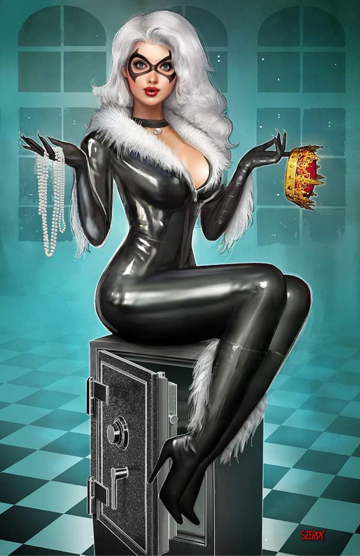 AMAZING SPIDER-MAN #25 - EXCLUSIVE - BLACK CAT - SZERDY