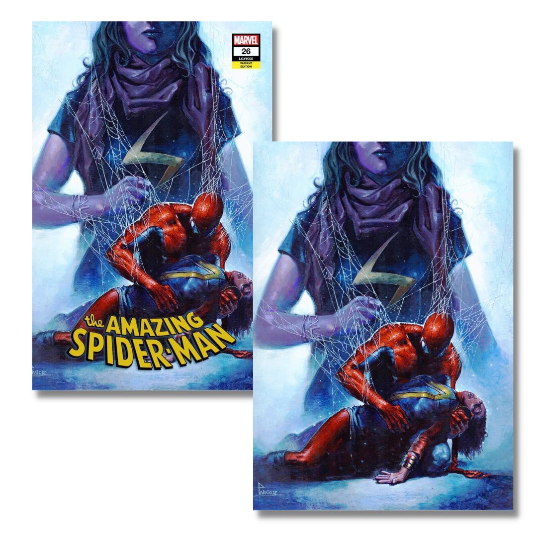 AMAZING SPIDER-MAN #26 2ND PRINT - EXCLUSIVE - PARATORE - DEATH OF MS MARVEL