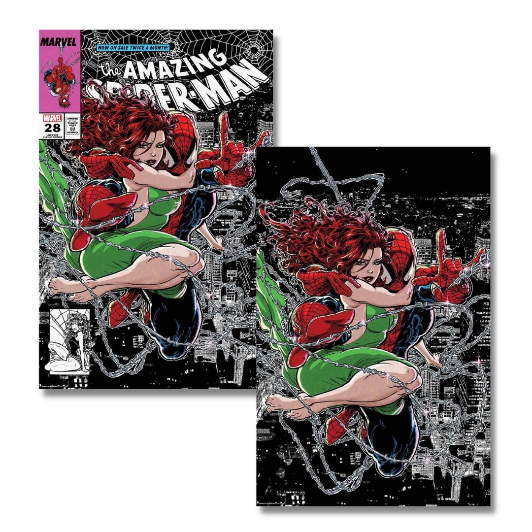 AMAZING SPIDER-MAN #28 - EXCLUSIVE - 90s RETRO - KAARE ANDREWS