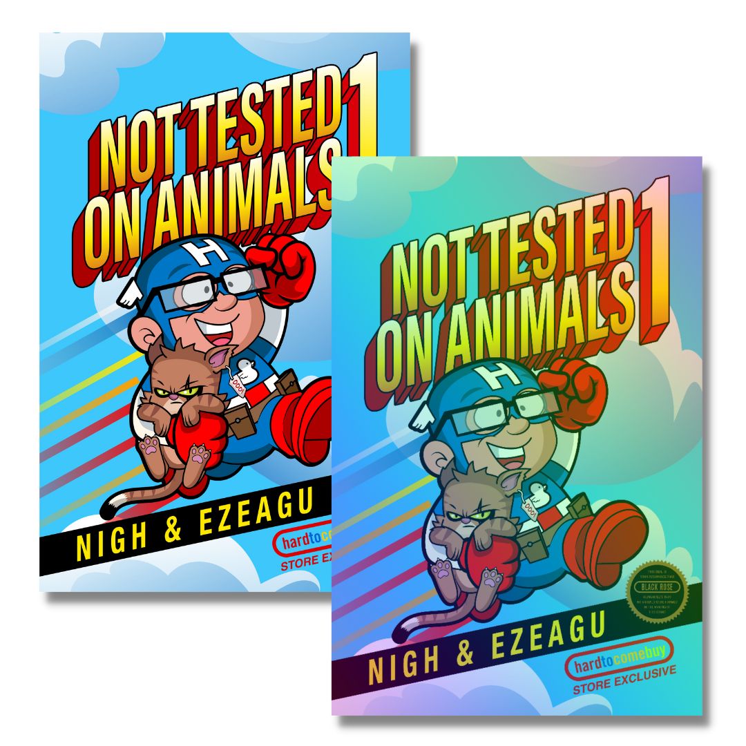 NOT TESTED ON ANIMALS  #1 - HTCB SUPER MARIO 2 EXCLUSIVE HOMAGE - TIM NOTARO